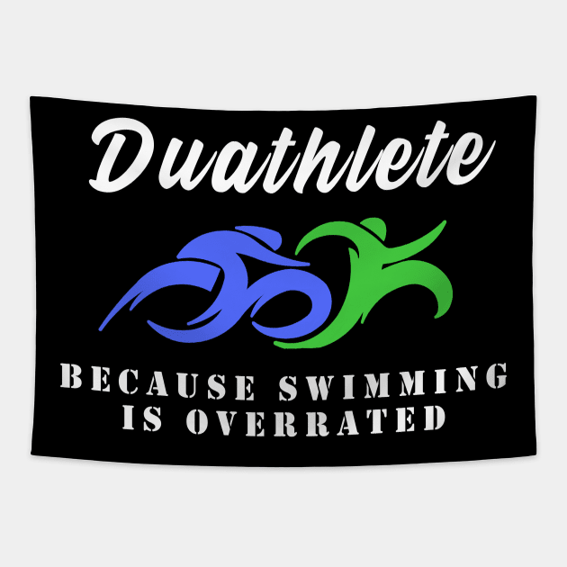 Athlete Duathlon Tapestry by TriHarder12