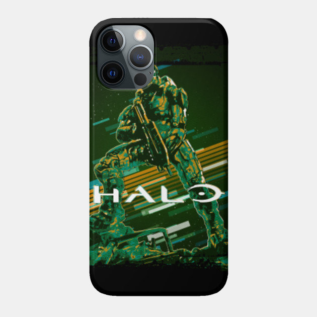 Halo retro art - Halo - Phone Case