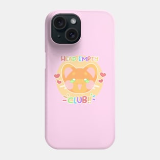 Head Empty Club Cat Phone Case