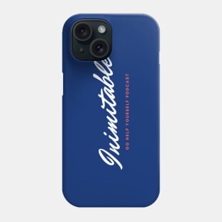 Inimitable - White Phone Case