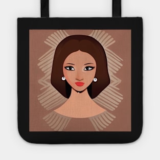 Beatiful latina girl Tote