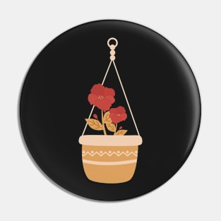 Flowers in a vase Pin