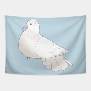 White Collared Dove Tapestry