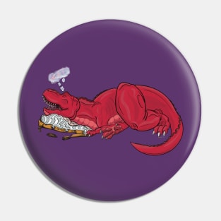 Punimals - Tyranno-snore-us Wrecks Pin