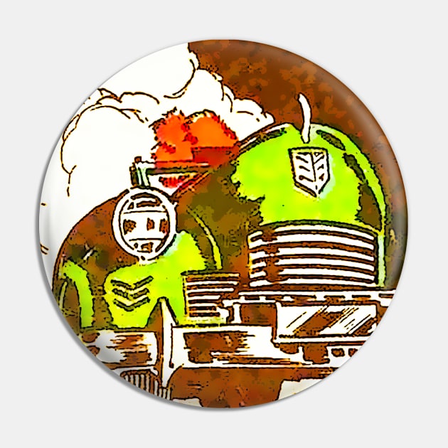 green car Pin by Marccelus