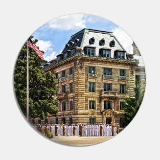 Naval Academy - Noon Meal Formation at Tecumseh Court Pin