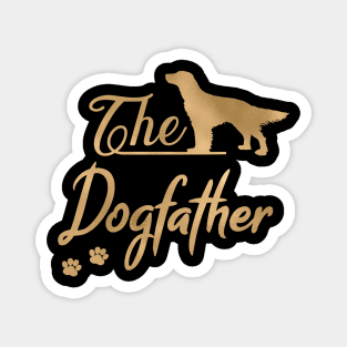 The English Setter Dogfather Magnet