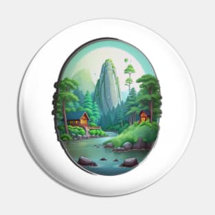 dream house in mountains Pin