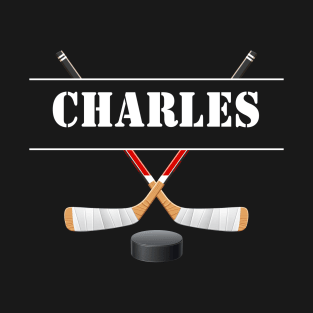 Charles Birthday Hockey T-Shirt