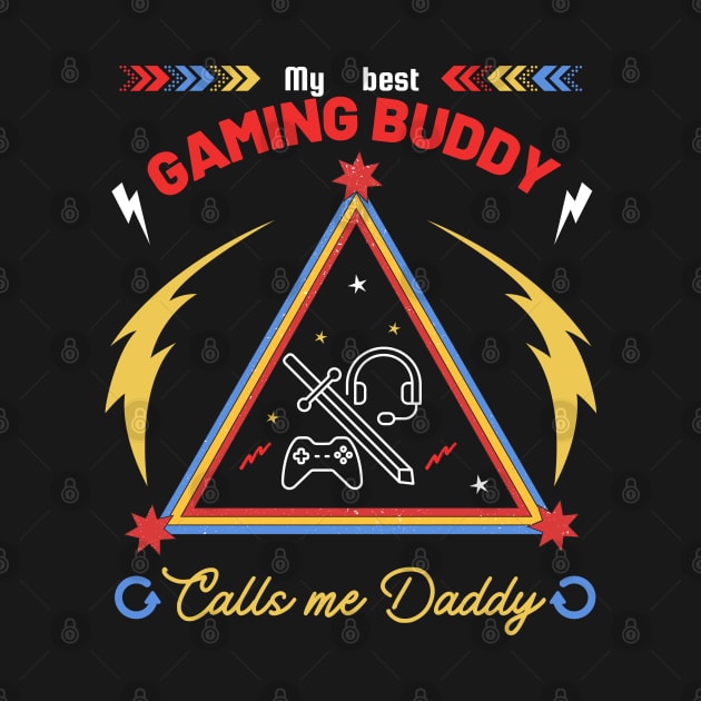 My best gaming buddy calls me daddy (black version) by YourSymphony