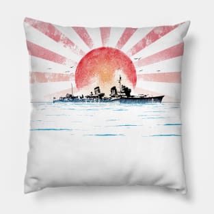 WW 2 Warships Pillow