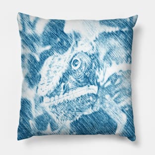 Panther Chameleon Pillow