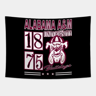 Alabama 1875 A&M University Vintage Style Tapestry