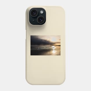 Storm Clouds on Cambois Beach Phone Case