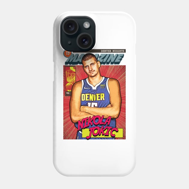 Jokic - Comics Magazine Retro 90s Phone Case by Puaststrol