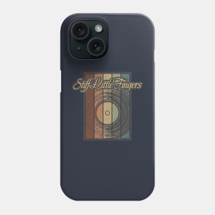 Stiff Little Fingers Vynil Silhouette Phone Case