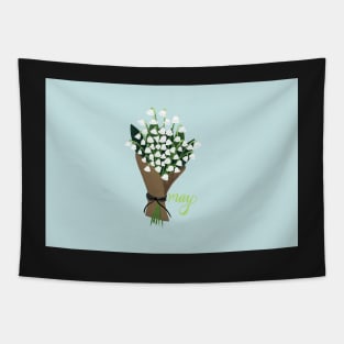 May Lily-of-the-valley bouquet Tapestry