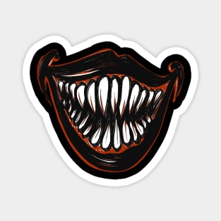 Scary Smile Magnet