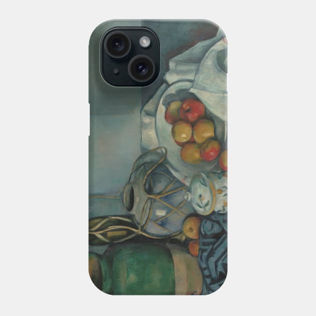 Still Life with Apples by Paul Cezanne Phone Case by Classic Art Stall