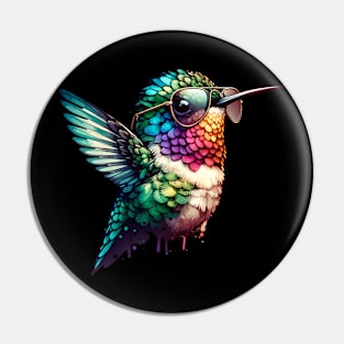 Cool Hummingbird Pin