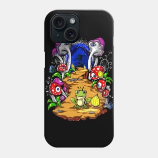 Psychedelic Magic Mushrooms Forest Phone Case