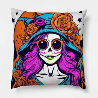 Halloween Girl 31 October Pillow