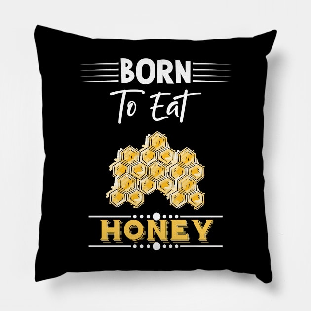 Honey Quote Pillow by Imutobi