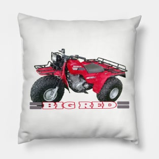 BIG RED 3 WHEELER ATV Pillow