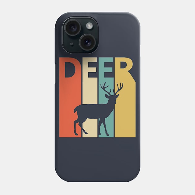 Vintage 1980s Deer Animal Lover Gift Phone Case by GWENT