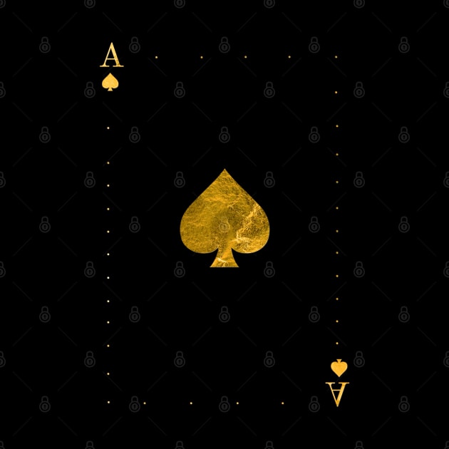 Ace of Spades - Golden cards by GreekTavern