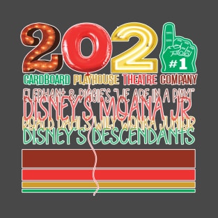 Cardboard Playhouse 2021 Season T-Shirt