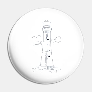 Summer Light House Pin