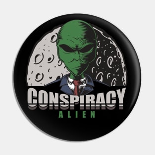 Conspiracy Alien Pin