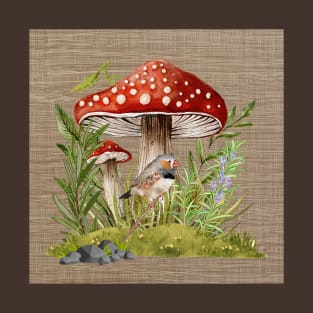 Mushroom in nature T-Shirt