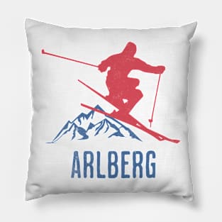 Arlberg Alpine Adventure Pillow