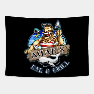 Ahabs Bar Grill Tapestry