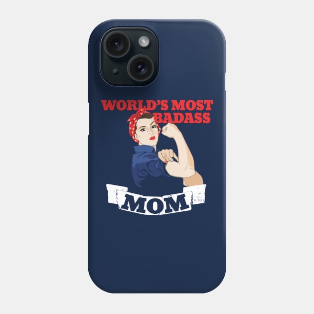 Mothers day: World's Most Badass MOM Phone Case by bubbsnugg