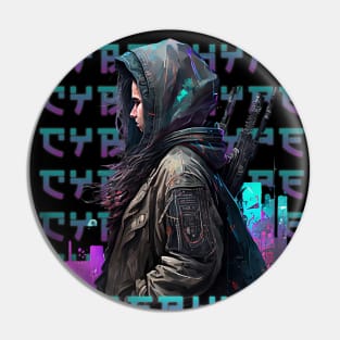 Cyberhype Cyberpunk Art Pin