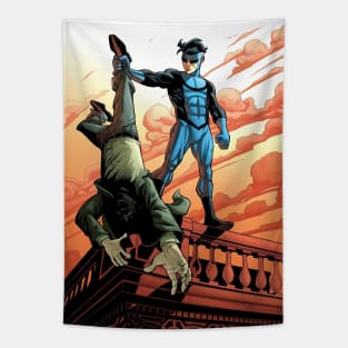 invincible poster Tapestry