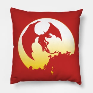 Dragon Sun 3 Pillow