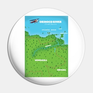 Orinoco River Pin