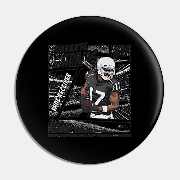 Davante Adams Las Vegas Comic Pin by Ro Go Dan