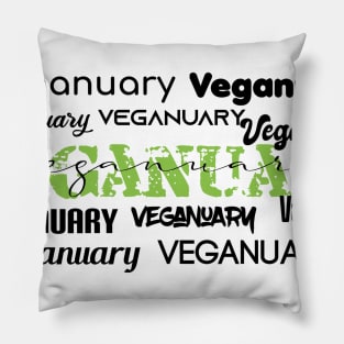 Veganuary Pillow