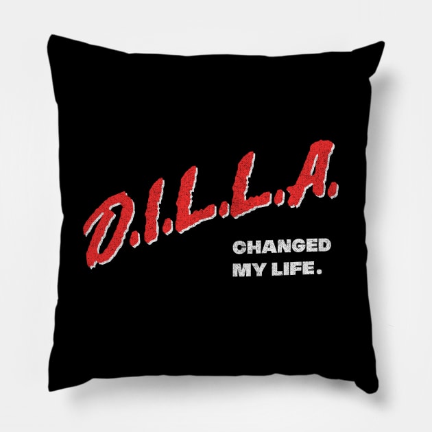 J Dilla Changed My Life Pillow by DankFutura