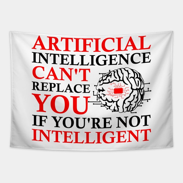 Artificial Intelligence Algorithm Programmer AI Developer Tapestry by artbooming