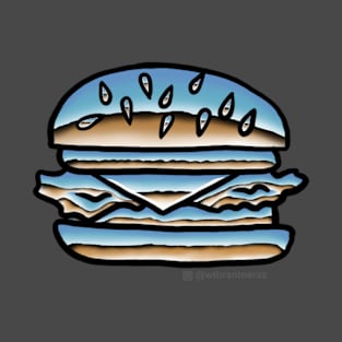 Chrome Burger T-Shirt