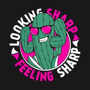 Looking and feeling sharp - Cactus 2 Pink T-Shirt