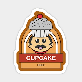 CUPCAKE CHEF Magnet