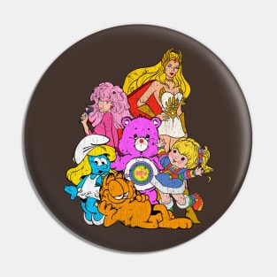 80s Cartoons Pin