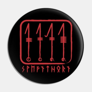 Svefnthorn - Odin's spell Pin